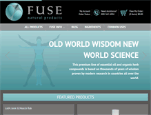 Tablet Screenshot of fuseproducts.com